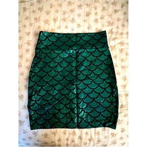 Mermaid Mini Skirt